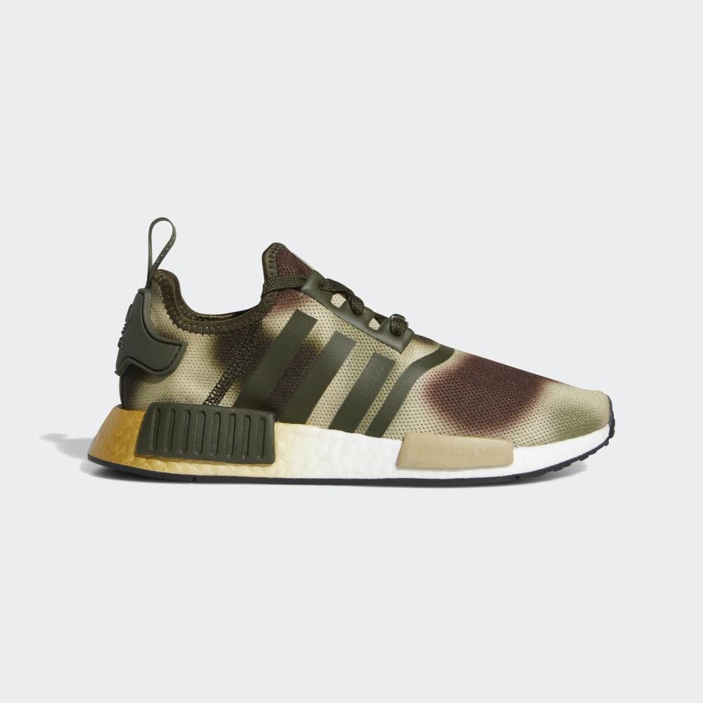 Adidas Women's NMD_R1 Star Wars Originals Shoes Brown/Gold Metal Ireland FW2280